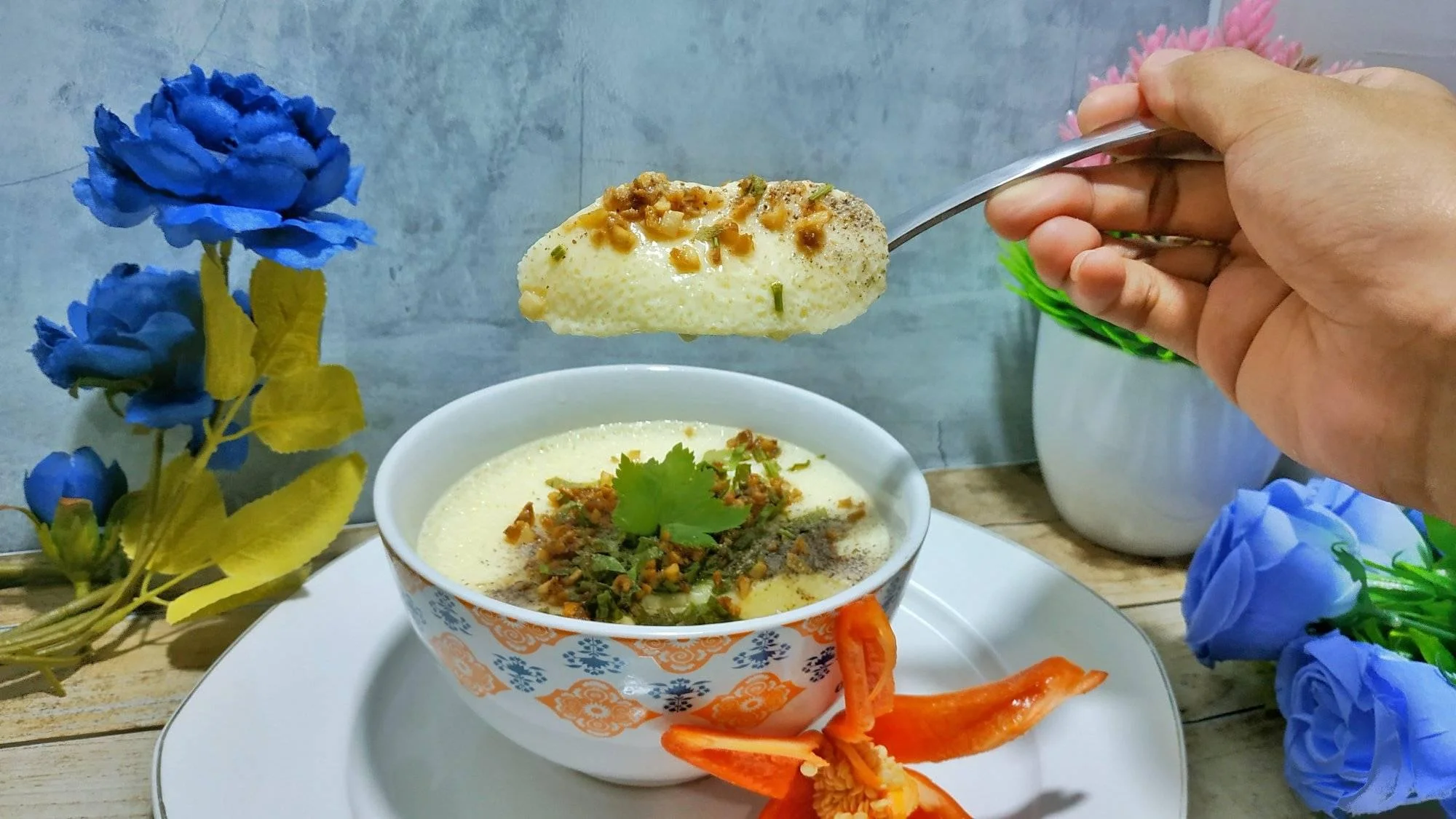 Tekstur Padat dan Lembut Telur Kukus by Vivi Wen Tekstur Padat dan Lembut Telur Kukus by Vivi Wen