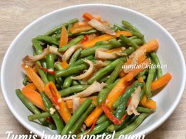 Tumis buncis wortel cumi by AuntieCkitchen