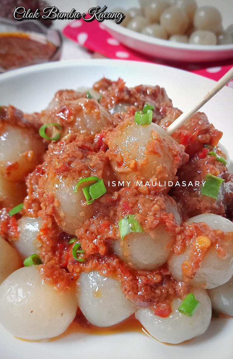 cemilan Cilok Bumbu Kacang by Ismy Maulidasary