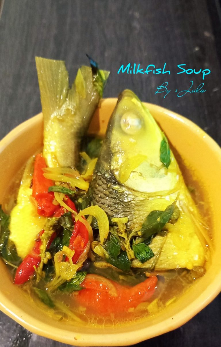 menu lunch simple tapi nikmat MILKFISH SOUP by Julie Darwis