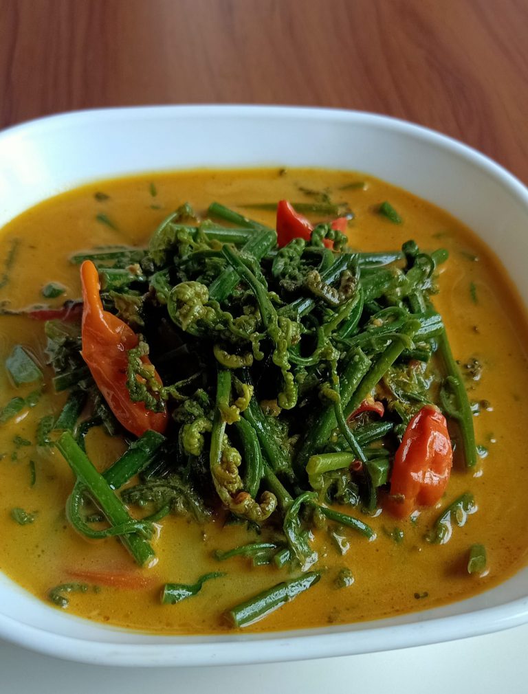 pasti enak dan bikin nagih Gulai pakis praktis by Nur Hasan
