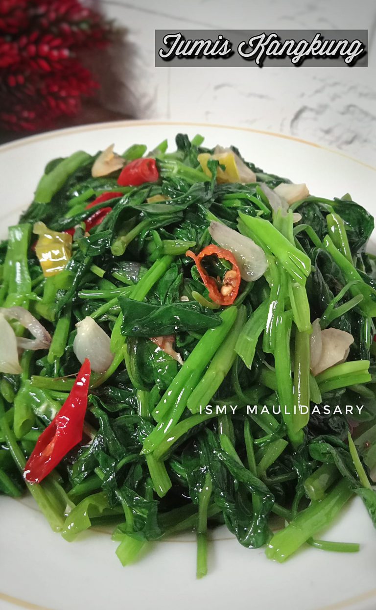 sederhana namun bikin lahap Tumis Kangkung by Ismy Maulidasary