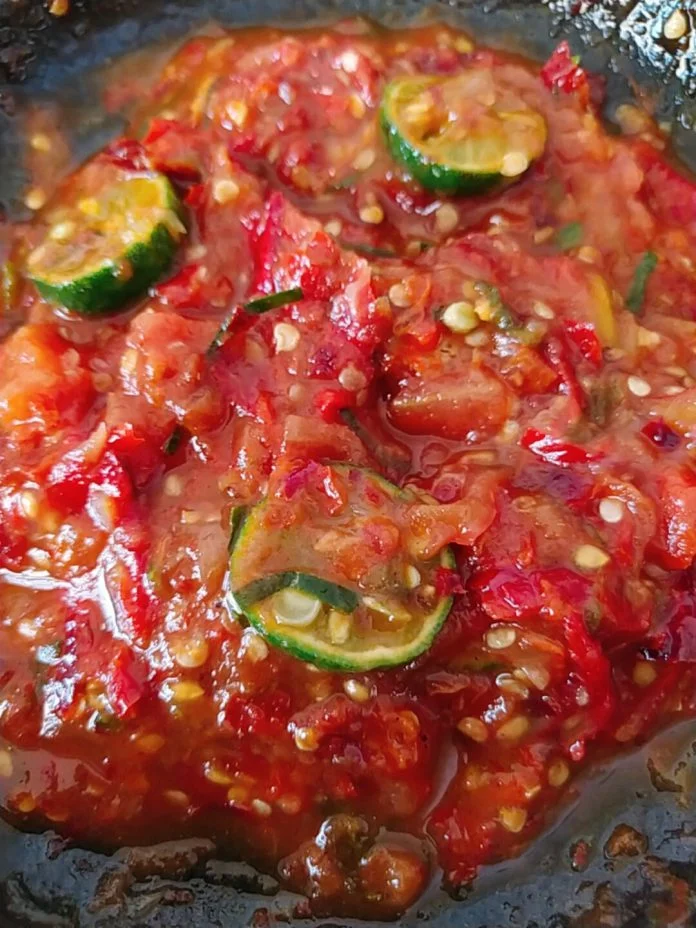 Sambal Terasi Daun Jeruk by Nita Andriani