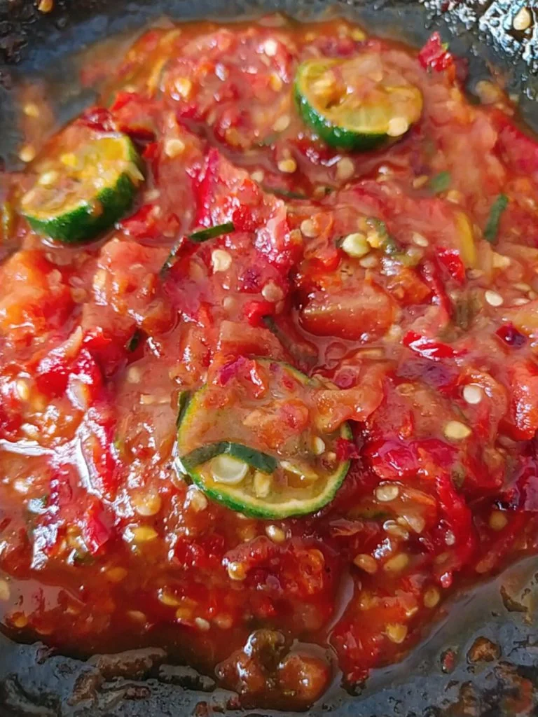 Sambal Terasi Daun Jeruk by Nita Andriani