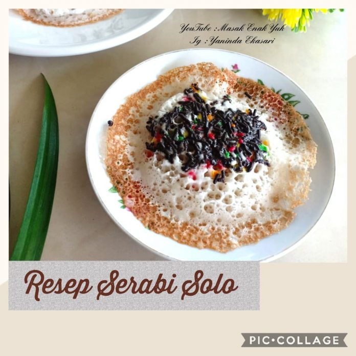 Serabi Solo Takaran Sendok Cuma diaduk by Yaninda Ekasari
