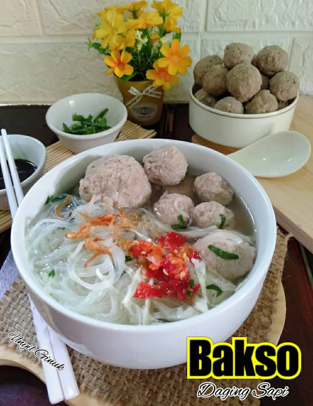 Siapa yang suka bakso, Bakso Sapi by Annansya Aina 3