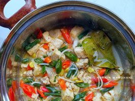 TAHU TEMPE BUMBU TUMIS SANTAN by Novie Kurnia Wardani