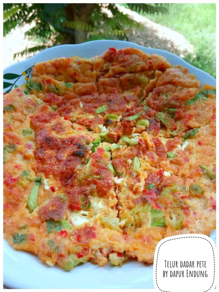 Telur dadar pete by Dapurnya Anggie