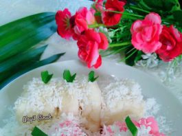 jajan tradisional dari singkong Gethuk Lindri by Annansya Aina