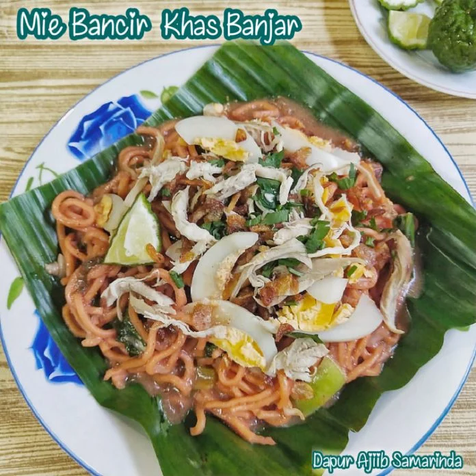 khas kalimantan selatan RESEP MIE BANCIR by Erna Kemall