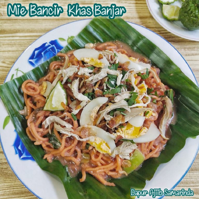 khas kalimantan selatan RESEP MIE BANCIR by Erna Kemall