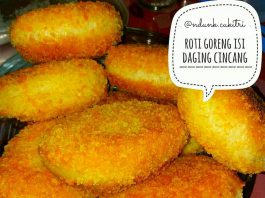 camilan praktis roti goreng isi daging cincang by Endang
