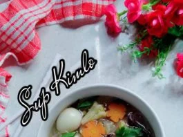 Bikin sayur sop buah si kecil by Unyil Ginakginuk