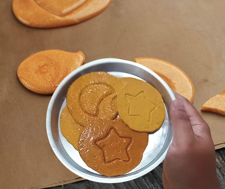 dalgona candy permen maut ala squid game by Zam Ahmad