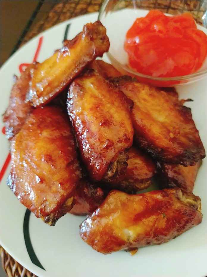 Chicken wings ala resto by Nita Andriani