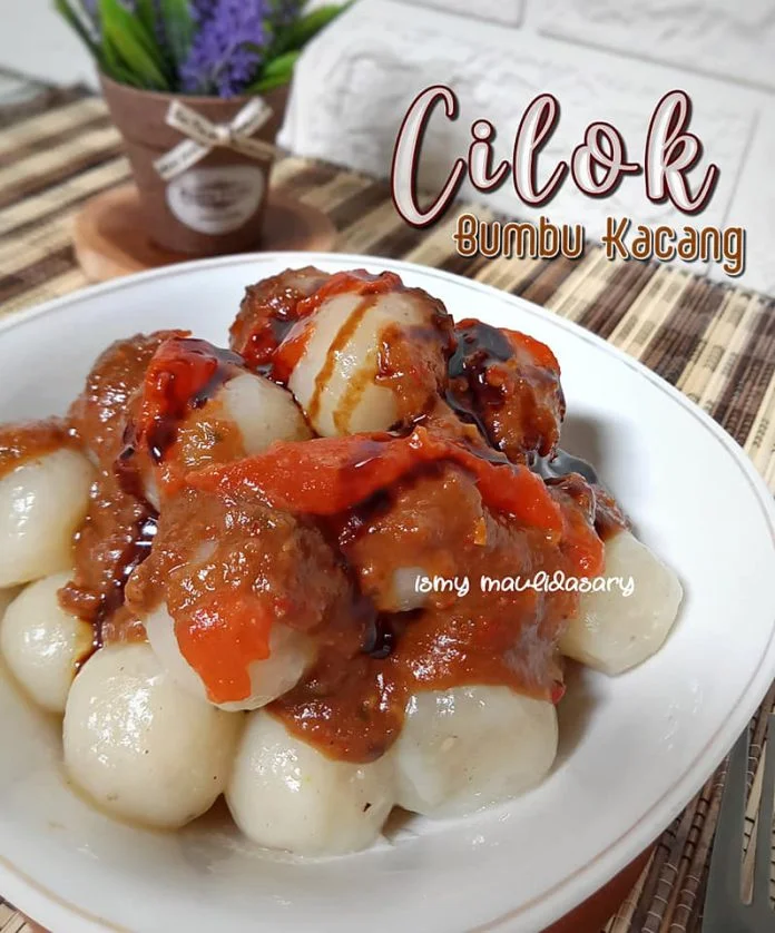 kenyal dan empuk Cilok Bumbu Kacang by Ismy Maulidasary 1