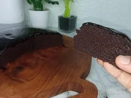 Kue coklat tanpa telur, mixer dan oven by S Tina