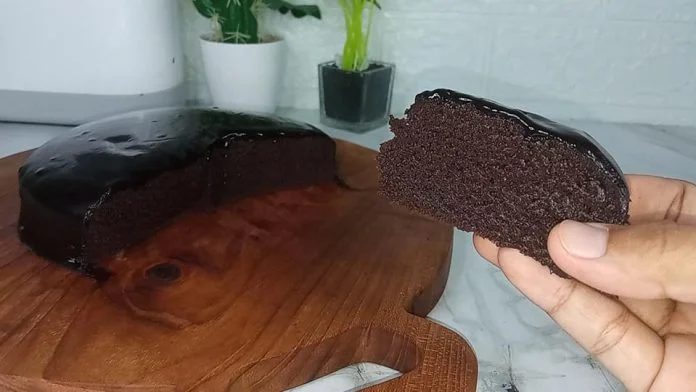 Kue coklat tanpa telur, mixer dan oven by S Tina