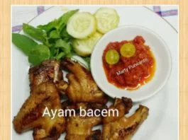biasa biasa saja AYAM BACEM by Marty Purwanto
