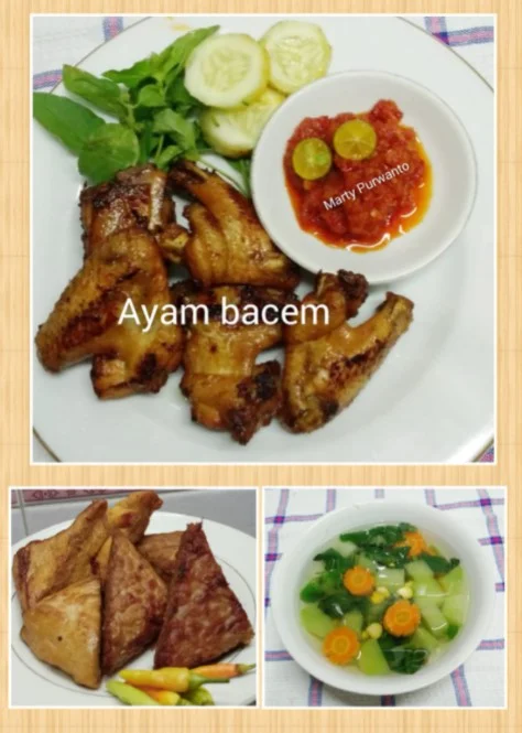 biasa biasa saja AYAM BACEM by Marty Purwanto