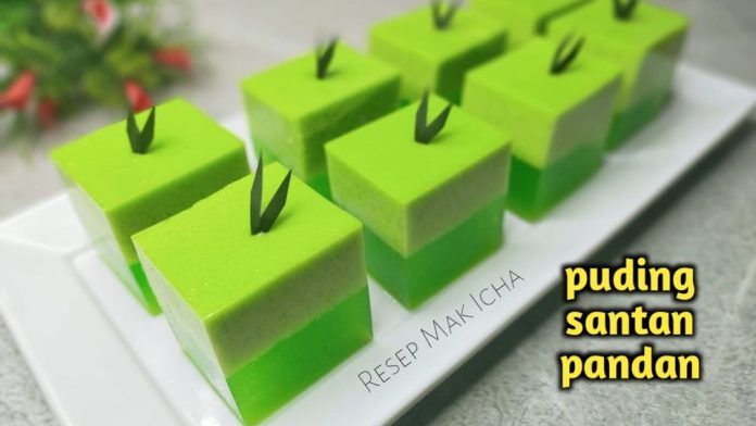 Resep Puding Santan Pandan by Nur Lianda Resep Puding Santan Pandan by Nur Lianda
