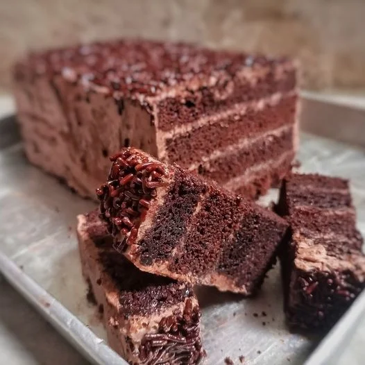 how to cook Coklat cake by Atiqoh AlMakky
