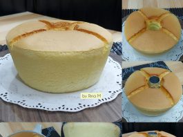 resep Vanilla Chiffon Cake by Rina M