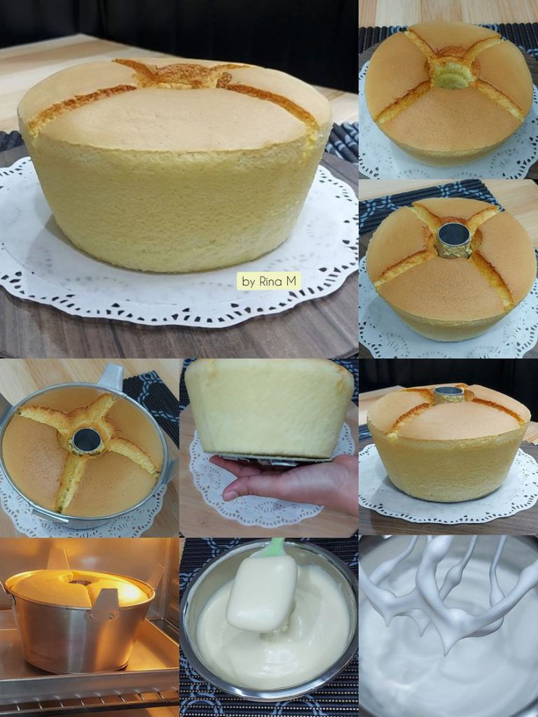 resep Vanilla Chiffon Cake by Rina M