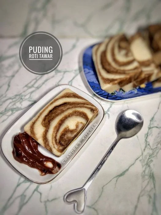 membuat PUDING ROTI TAWAR by Meitiara Chandrasari