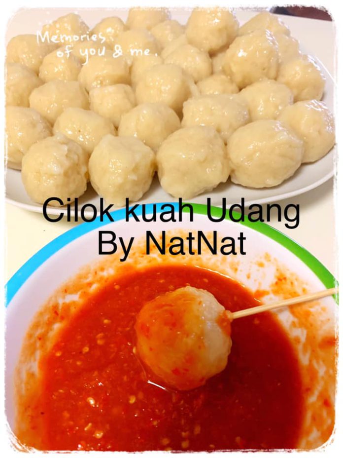 punya kepala udang dan kulit udang yang tidak terpakai? Cilok kuah udang by NatNat 1