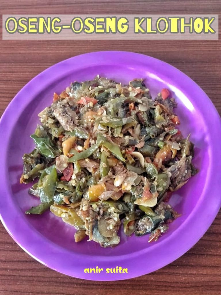 resep Oseng Oseng Klothok by Anir Suita