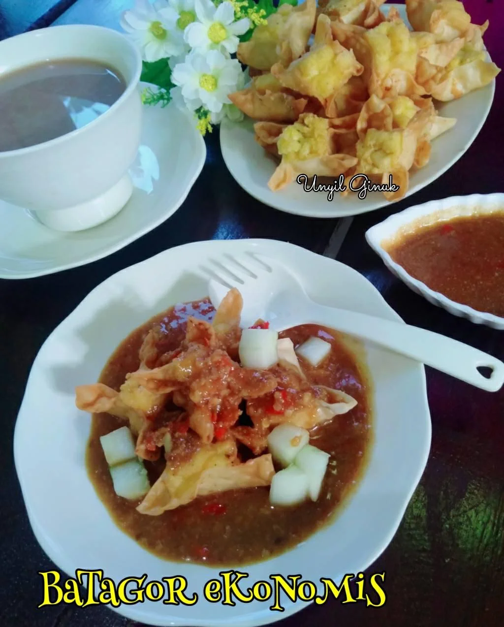 tidak pake daging tapi rasanya mantap Batagor Ekonomis by Annansya Aina 2