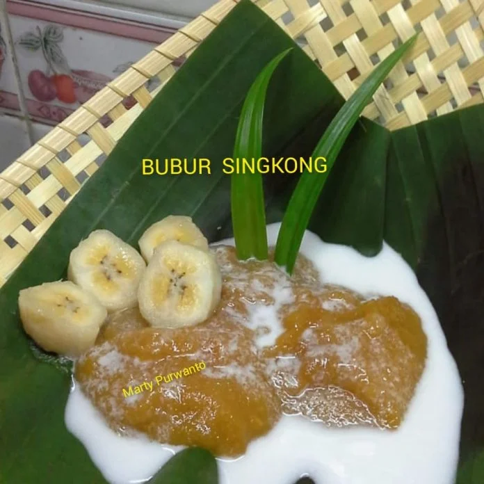 resep BUBUR SINGKONG lumer by Marty Purwanto
