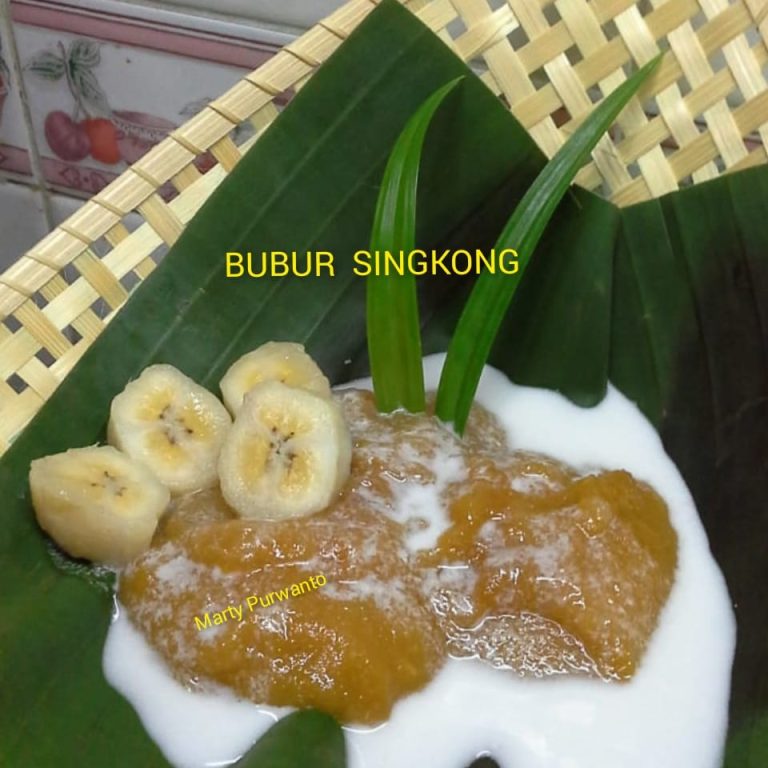 resep BUBUR SINGKONG lumer by Marty Purwanto