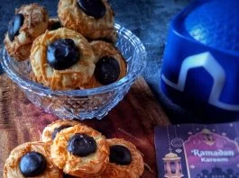 Choco Cheese Thumbprint Cookies recipe