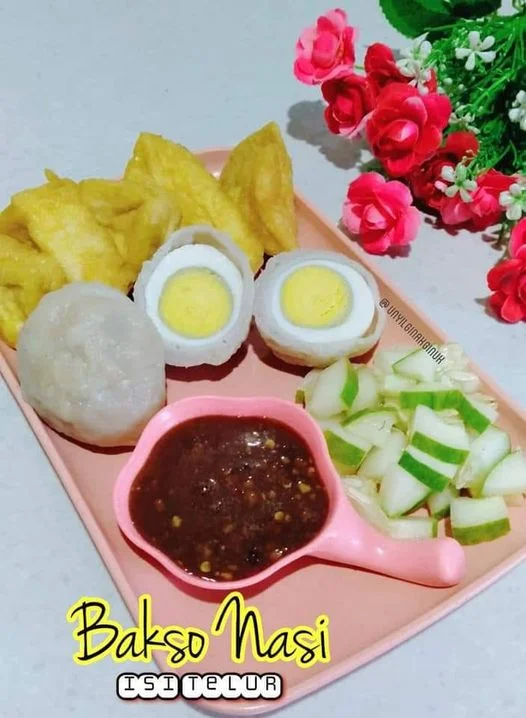 Ini asli enak ya say bikin bakso nasi by Annansya Aina Ini asli enak ya say bikin bakso nasi by Annansya Aina