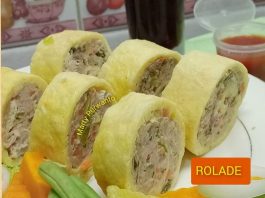 No minyak goreng! ROLADE by Marty Purwanto