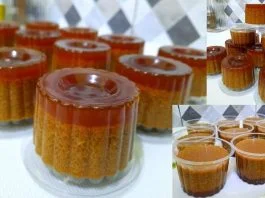 RESEP PUDING SANTAN GULA MERAH by Mendasari