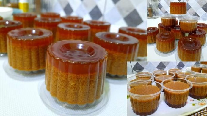 RESEP PUDING SANTAN GULA MERAH by Mendasari