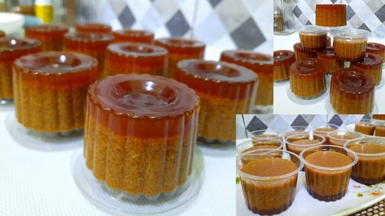 RESEP PUDING SANTAN GULA MERAH by Mendasari