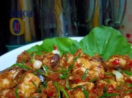 menu hari ini Fillet ikan kerapu bumbu merah by Elliyah Lim