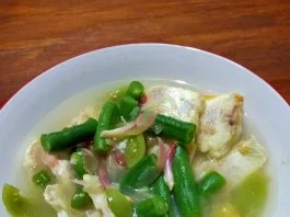 menu untuk sahur Asem - asem ikan kakap putih segar by Elliyah Lim