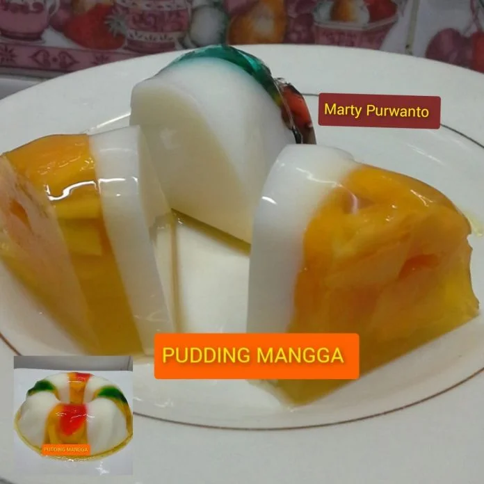 resep PUDDING MANGGA by Marty Purwanto
