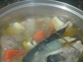 resep kaldu MPASI (Makanan Pendamping ASI) homemade by Aulia Muslimah