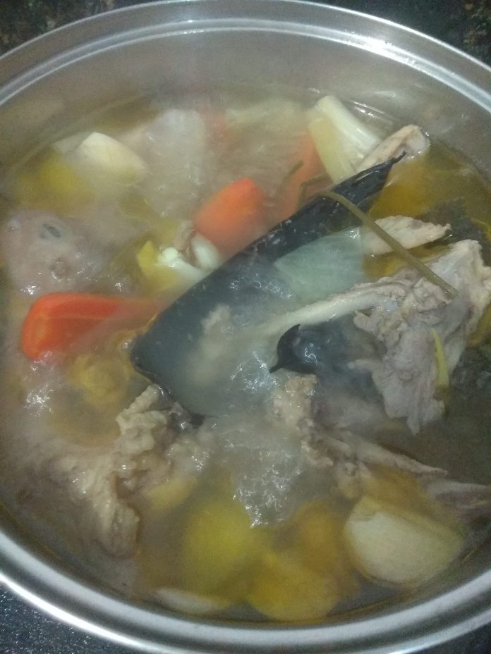 resep kaldu MPASI (Makanan Pendamping ASI) homemade by Aulia Muslimah