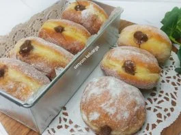 Donat Bomboloni lembut empuk tahan lama