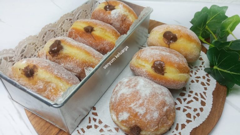 6 resep donat bomboloni anti gagal by expert