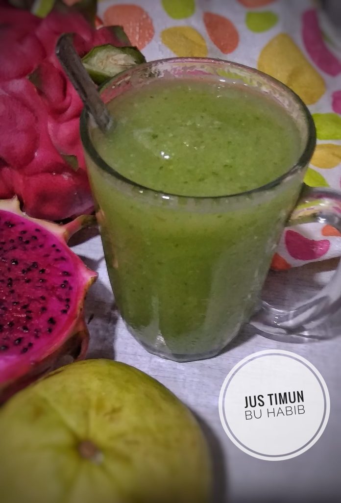 Resep jus timun by Habib Abdullah