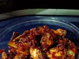 Balado ikan asin belanak by Elliyah Lim