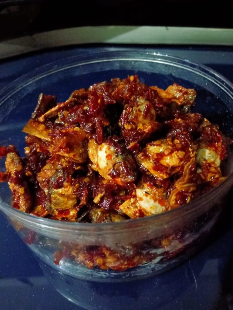 Balado ikan asin belanak by Elliyah Lim?